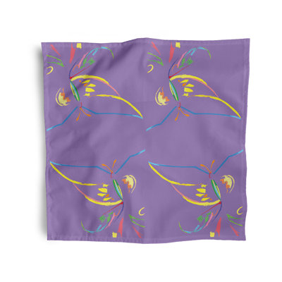 Torin Polyester Floral Square Napkin