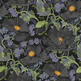 Papavera Floral Wall Mural