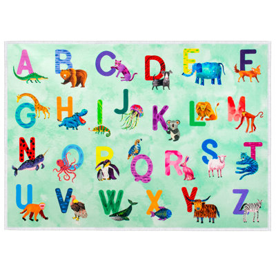 Tapis de classe Alphabet pour enfants