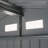9.1'x 6.4' x 6.3' Garden Storage Shed w/ Steel Foundation-98192080-98192077