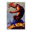 « king kong 1 », affiche rétro sur toile-21648732