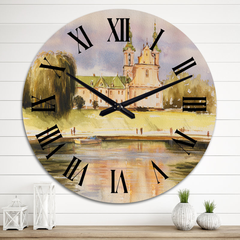 Horloge murale The Lake, Grand