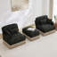 Canapés profonds Chenille Modulaire Leopard Modern Living Home