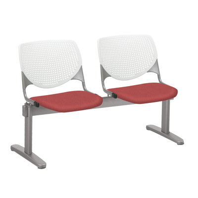 Kool 47" W Seat Tandem Seating with Metal Frame