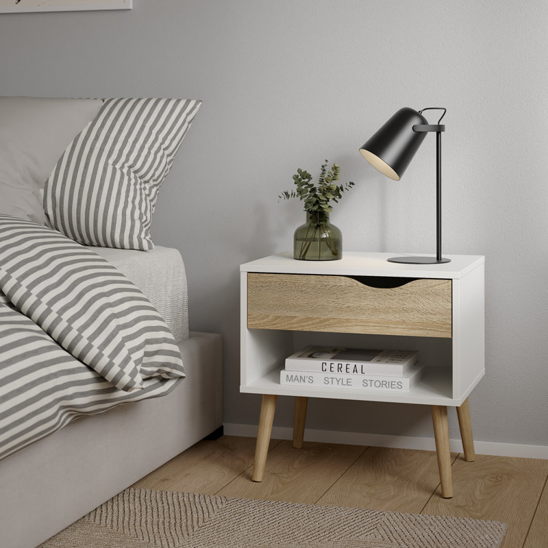 Justus 19.76'' W Nightstand- Set Of 2