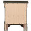 Table de chevet élégante pour chambre à coucher grise - offre une option de rangement élégante et sophistiquée
