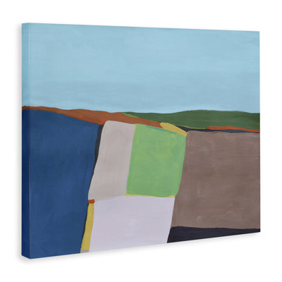 «Earth Composition Abstract», art mural par Bronwyn Baker
