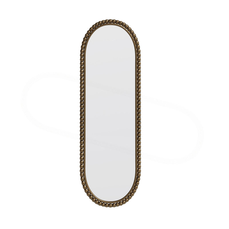 Miroir rétro Iron Art, Doré