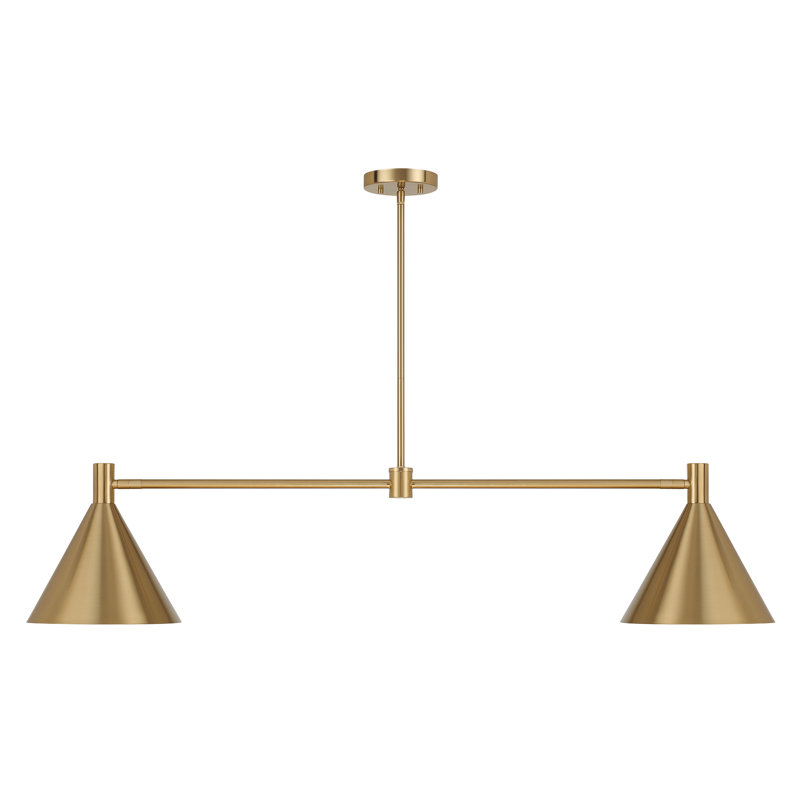 Moderne 2-Light Chandelier