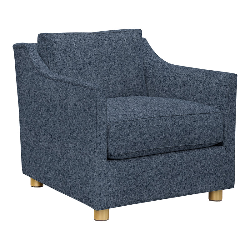 Chaise 33,5 po Newlin, Bleu Navada