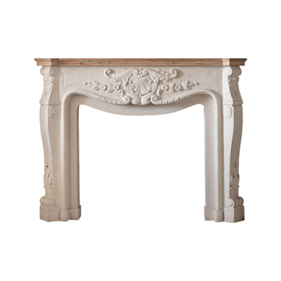 French retro carved storage decorative cabinet