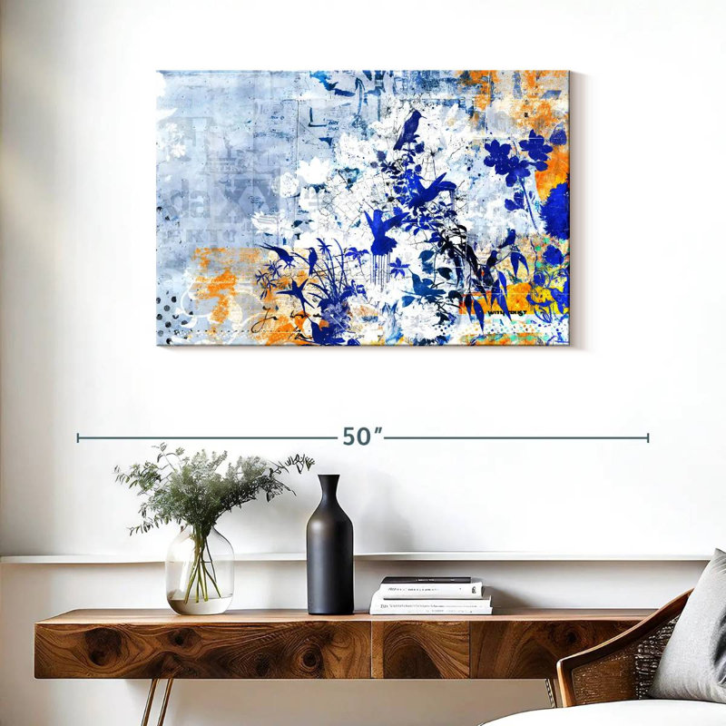 Brampt Excited Light, 24" H x 36" W