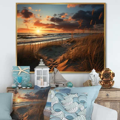 Photo de plage Sables d'or XXII - Nautique et plage, reproductions d'art mural