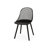 Modern Lily Chair For Outdoor - Black Polypropylene With Material And Base, 33.63 In. Height, 9.53 Lb Weight Outdoors Weather- Feature Elegant Design, Height-1717090402