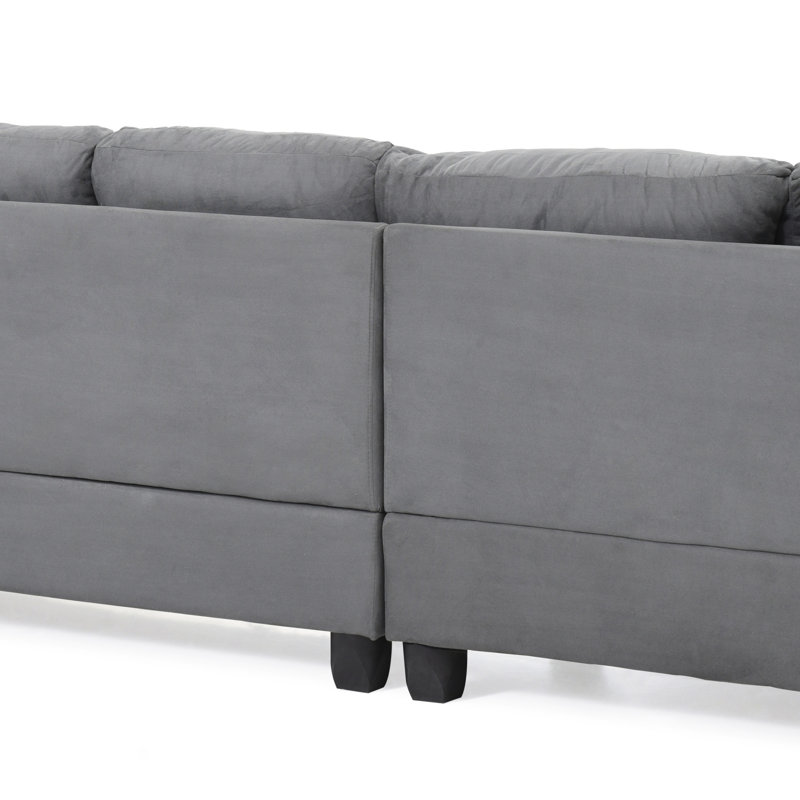 G635B-SC Sectional (Without Ottoman), Gray