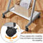 Z-shaped Computer Desk with 4 Wheels-1097419679