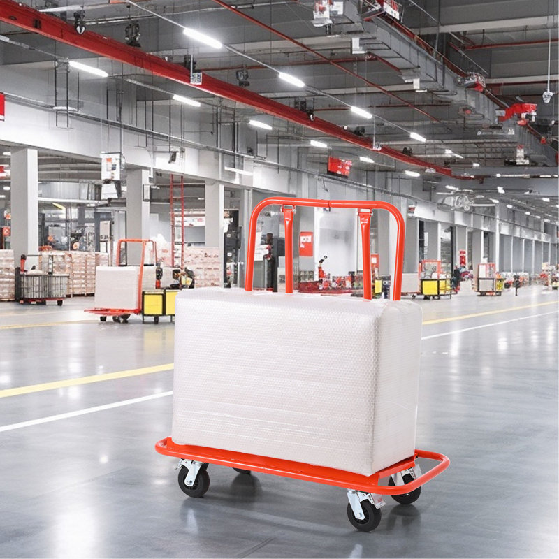 Chariot de tôle et de panneau pour cloison sèche robuste, capacité de charge de 3000 lb, chariot de service pour panneau