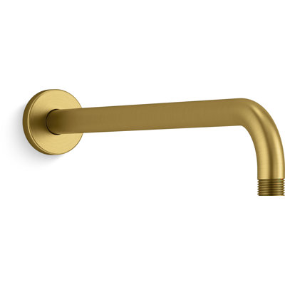 STATEMENT 13 5/8" WALL-MOUNT SINGLE-FUNCTION RAINHEAD ARM AND FLANGE