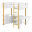 Lit mezzanine Janelly, pour enfants-219945597-219945599