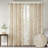 Palm Leaf Burnout Window Sheer 50X84"-786532745