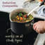 Anolon Advanced Ceramic Nonstick Cookware Pots And Pans Set, 10 Piece, Black