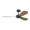 Visual Comfort Fan Paddle Smart 52 Indoor Ceiling Fan with Threaded Downrod, Matte White ABS blades and Handheld Remote