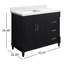Meuble-lavabo simple 42 po Burdick-94467350