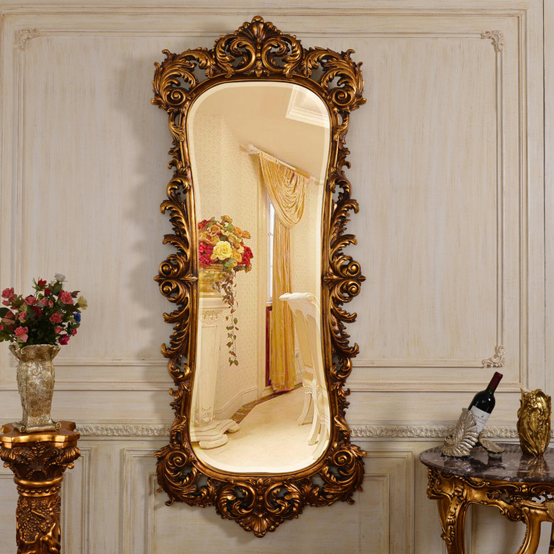 Rosia Elongated Solid Wood Mirror