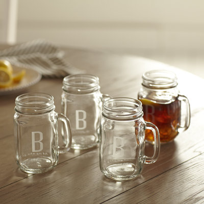 Elaina 16oz. Mason Jar Set