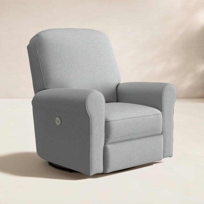 Fauteuil inclinable électrique Anastasia, Chenille radicale gris cendre performance