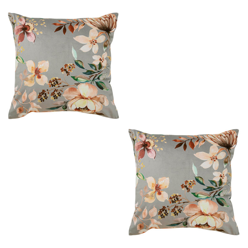 Ohanko Grey Square Cushion