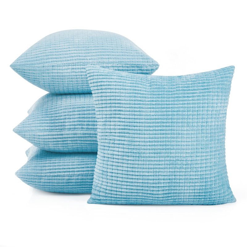 Pillow Cover, Square 20", Baby Blue, Single