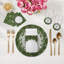 Vegan Leather Round Placemats