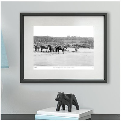Westward Ho, The Sands C1955 by Francis Frith - Single Picture Frame Print