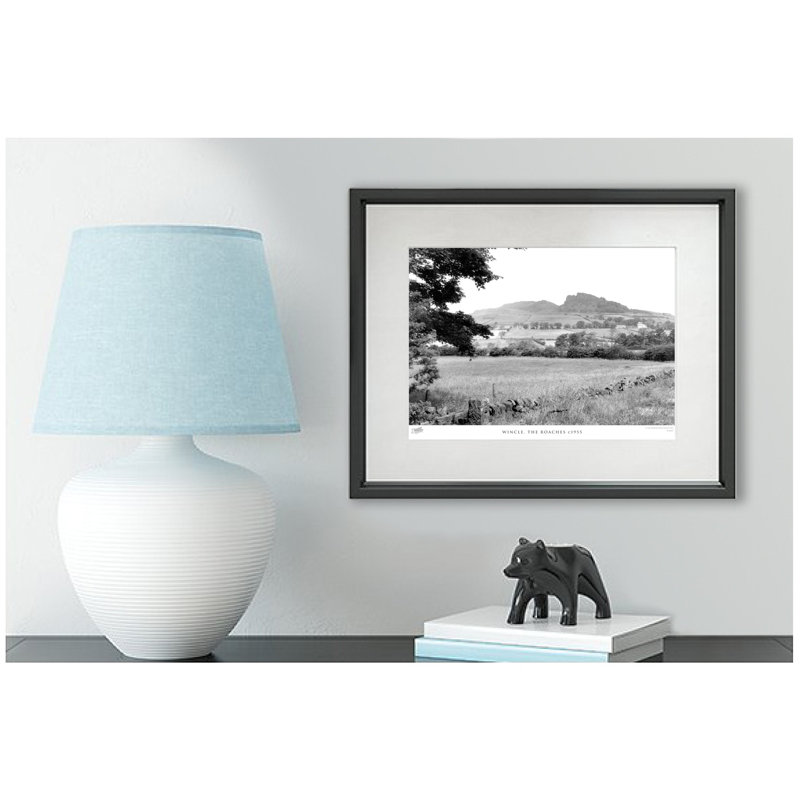 Wincle, The Roaches C1955 - Single Picture Frame Print, 28cm H x 36cm W x 2.3cm D