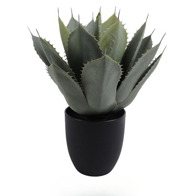 Faux Potted Artichoke Agave Plant