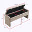 Banc de lit moderne avec rangement-123132892