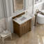 Meuble-lavabo simple 36 po avec plateau Brookfield-113399158-113399159-115692632
