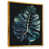 Toile avec cadre flottant or