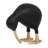 Decorative Metal Kiwi Bird Figurine Sculpture for Home Decor - Modern Accent Statue for Shelf, Table, or Living Room Decoration - Black & Gold-89117058