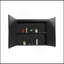 Sophisticated 30X26 Inch Black LED Mirror Medicine Cabinet Surface, Defogger, Anti-Fog,Dimmable Lights Brightness Memory