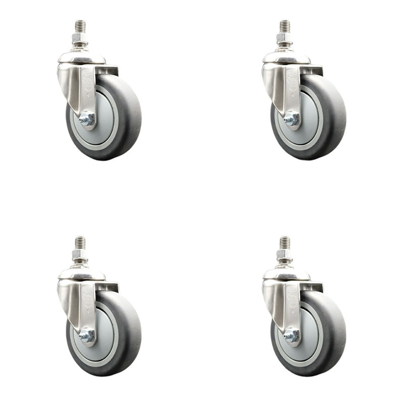 Thermoplastic Rubber Casters