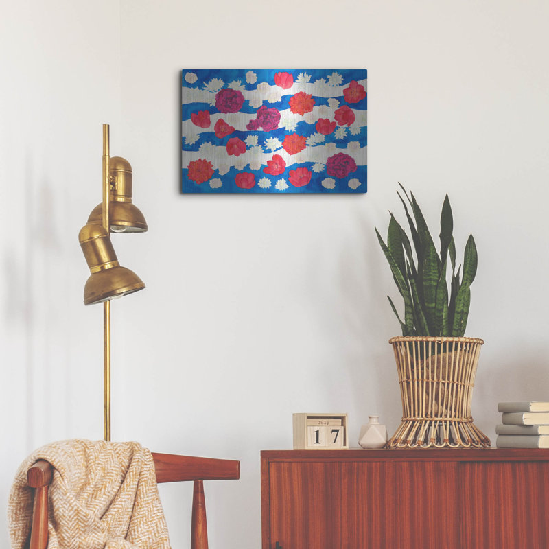 «Patriotic Floral» par Carissa Luminess, H 16 po x l 24 po