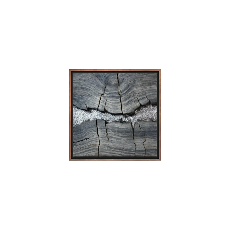 Silver Divide, 26" H x 26" W