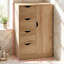 Armoire de rangement élégante à plusieurs compartiments pour petits espaces