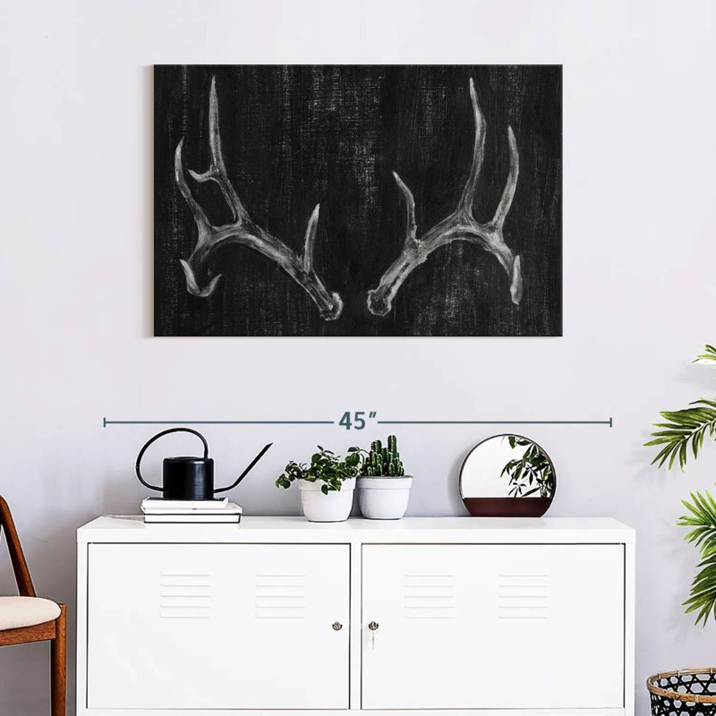Senne Rustic Antlers I, 24" H x 36" W