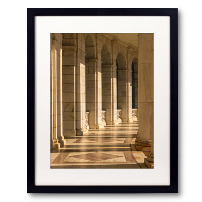 Columns At Arlington Cemetery by Steven Heap