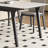 Simple Rock Plate Dining Table And Chairs 4 - Person Four Leg Dining Set-101945792