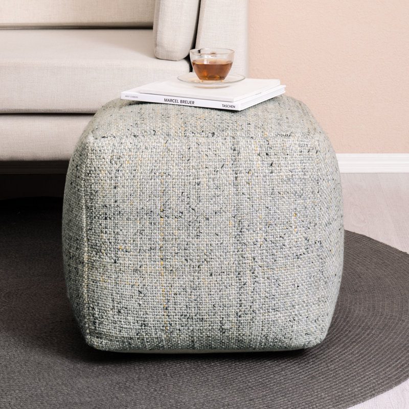 Repose-pieds Yinka, Polyester gris foncé