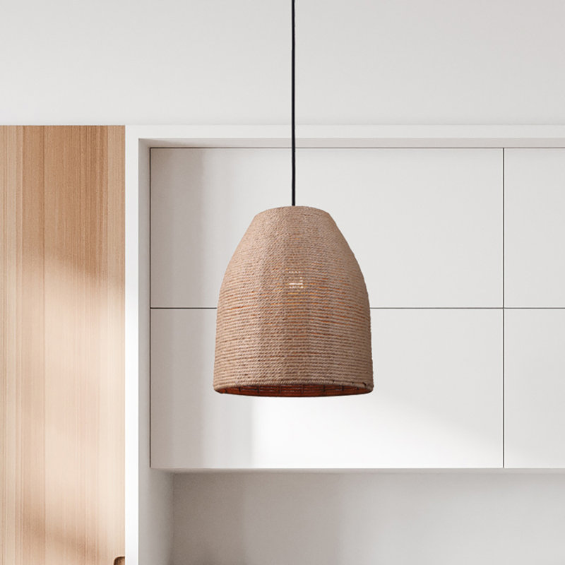 Antonya 1 - Light Brown Single Pendant